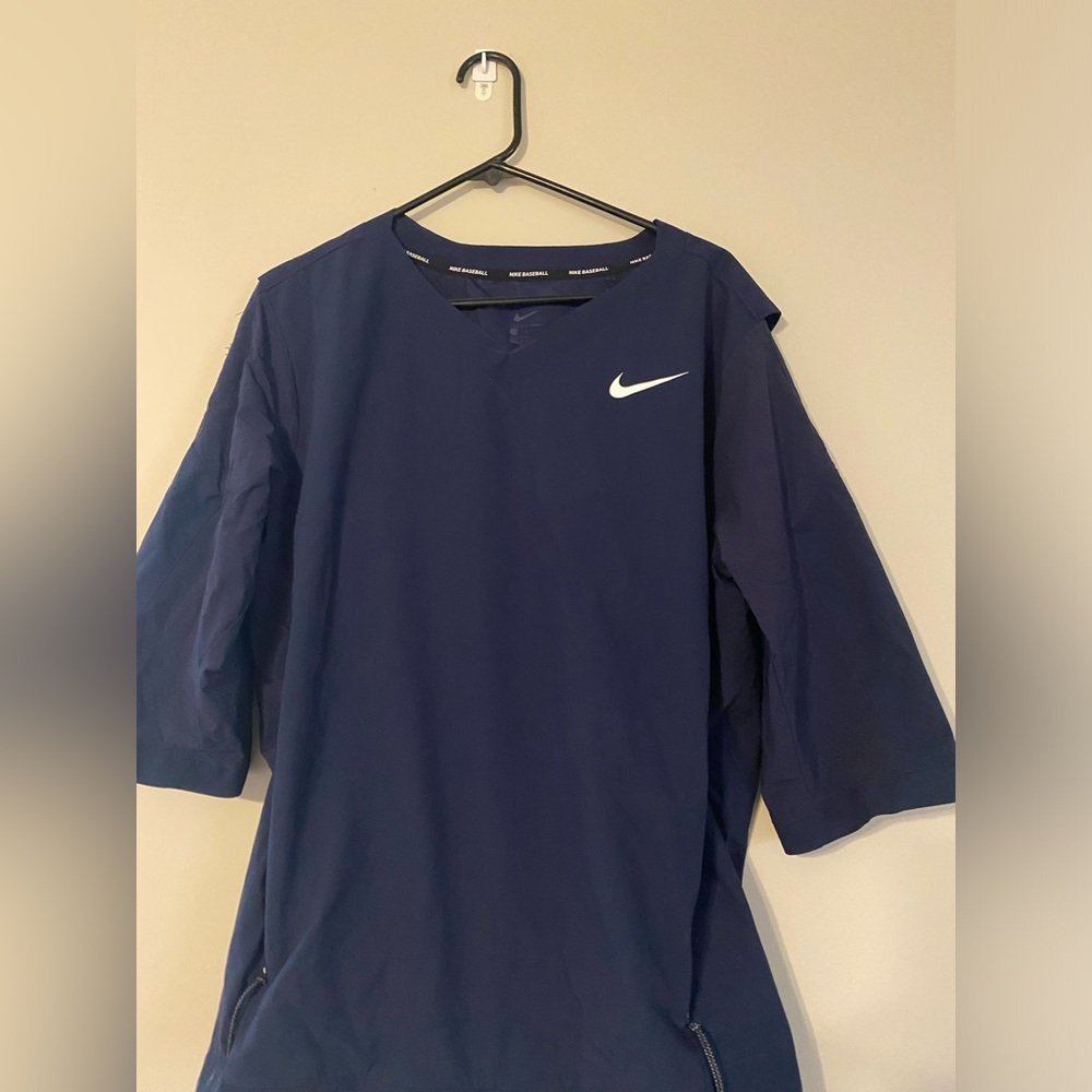 Men’s Nike Baseball 3/4 Pullover Cage Jacket